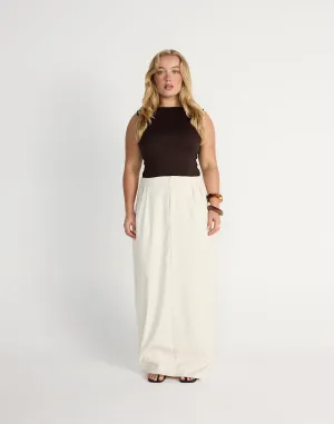 Alda Top (Chocolate)