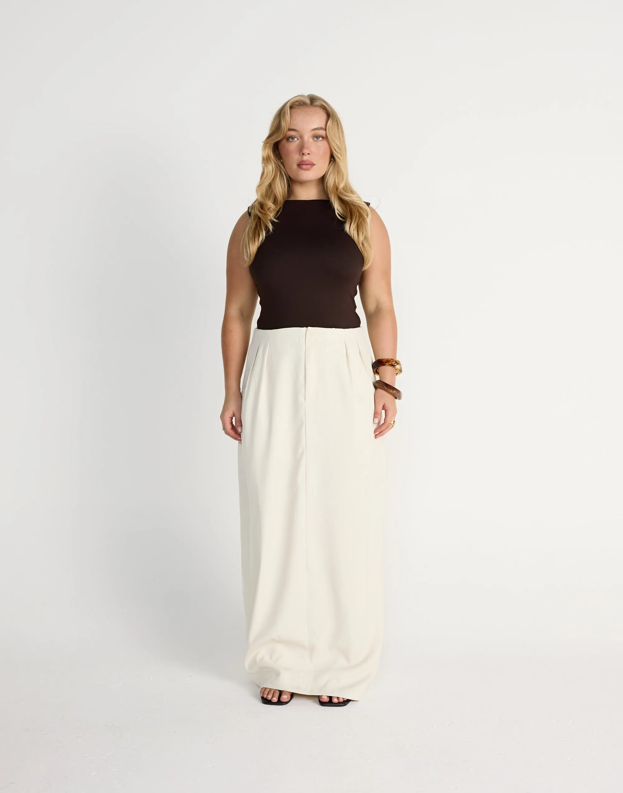 Alda Top (Chocolate)
