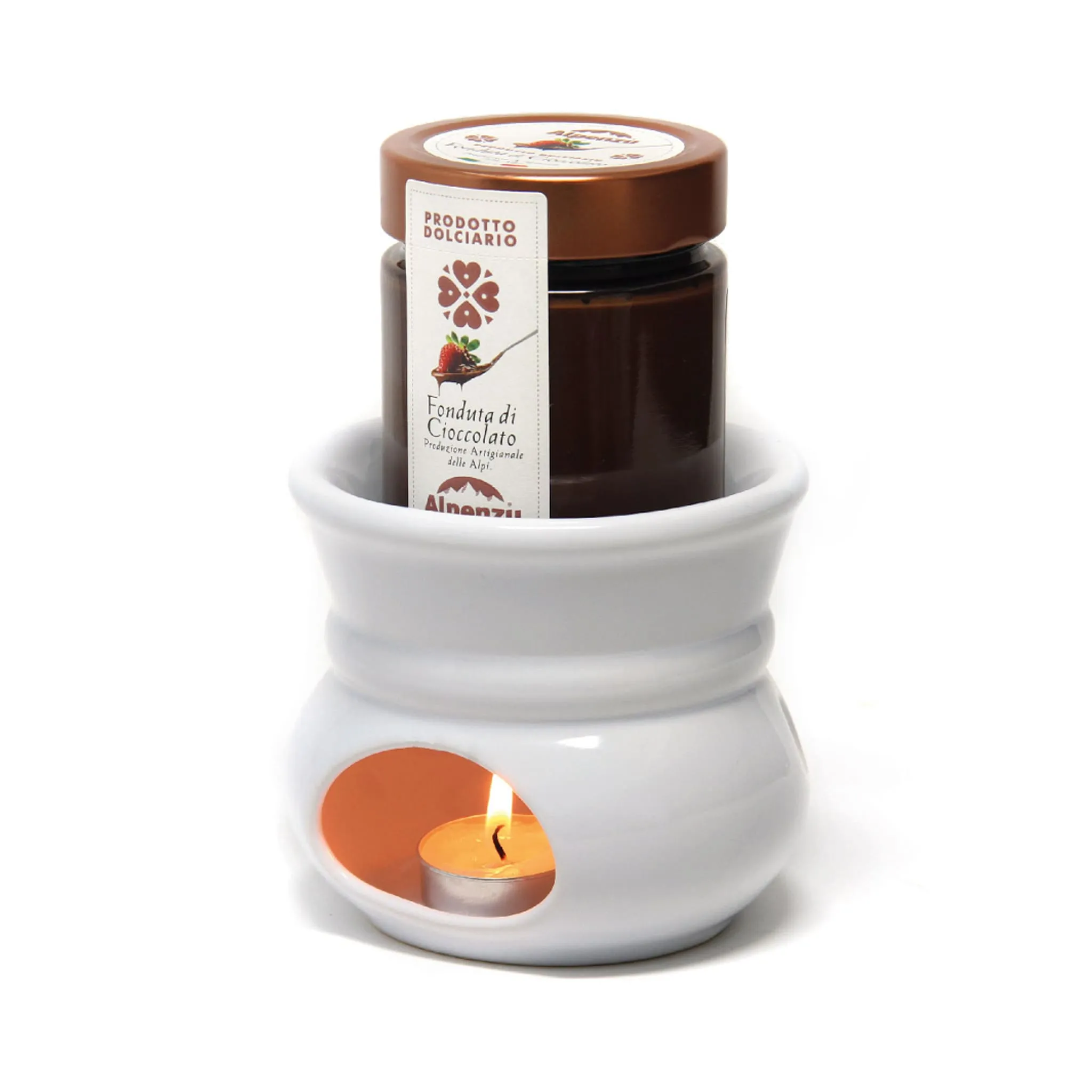 Alpenzu Chocolate Fondue & Burner, 260g