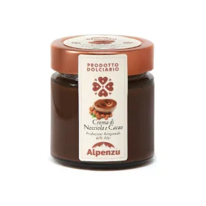 Alpenzu Hazelnut and Cocoa Cream, Palm Oil Free, 250g