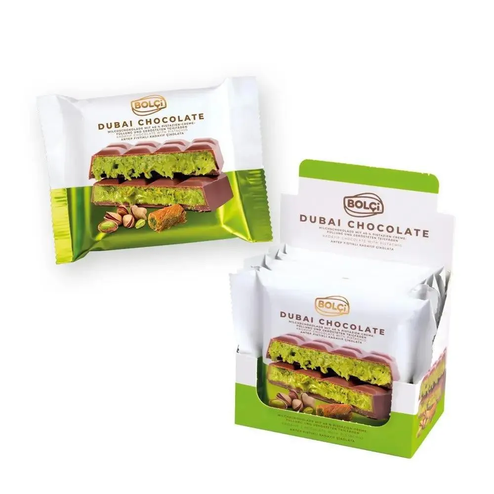 Antep Pistachio & Kadayif Dubai Chocolate Bar