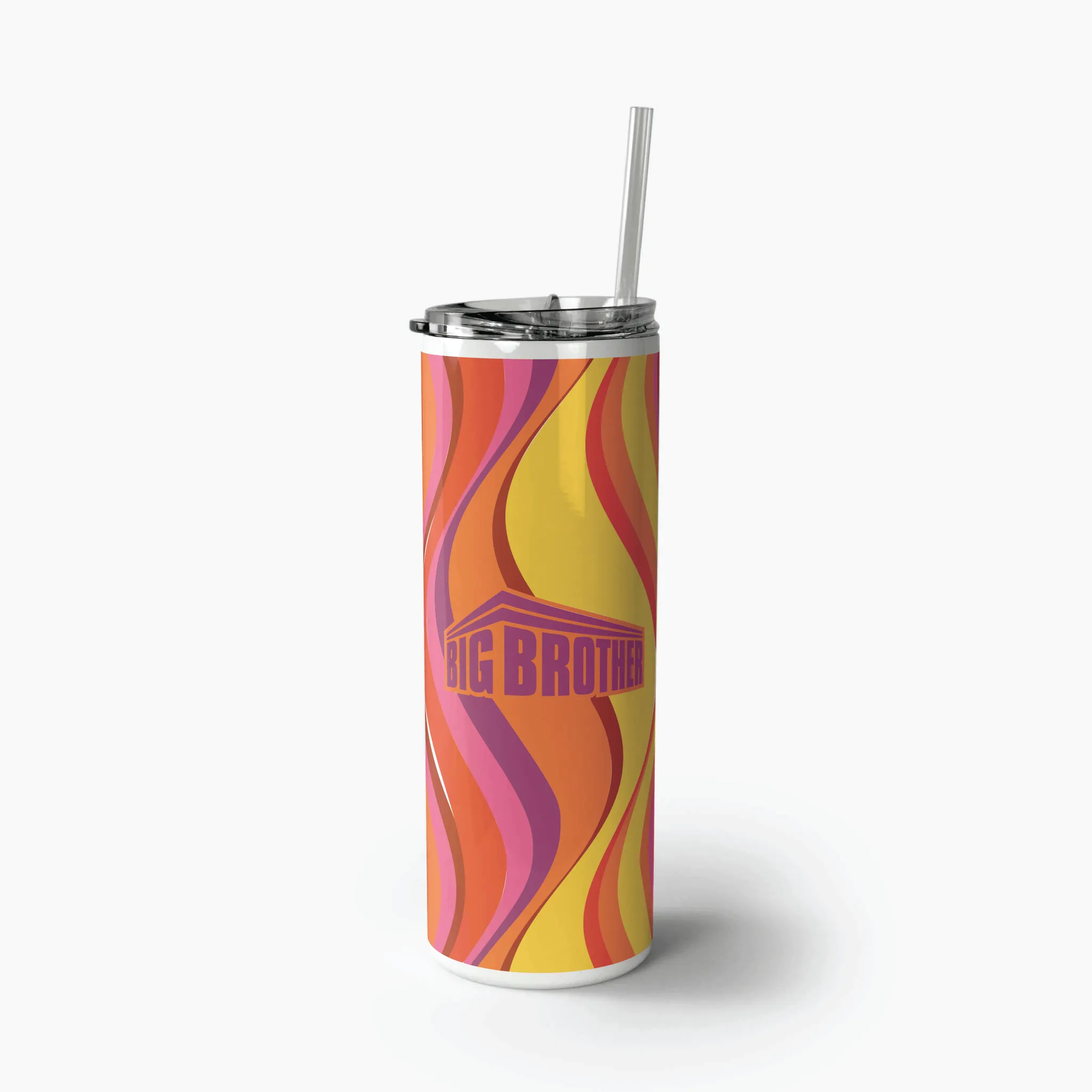 Big Brother Warm Retro 20 oz Skinny Tumbler