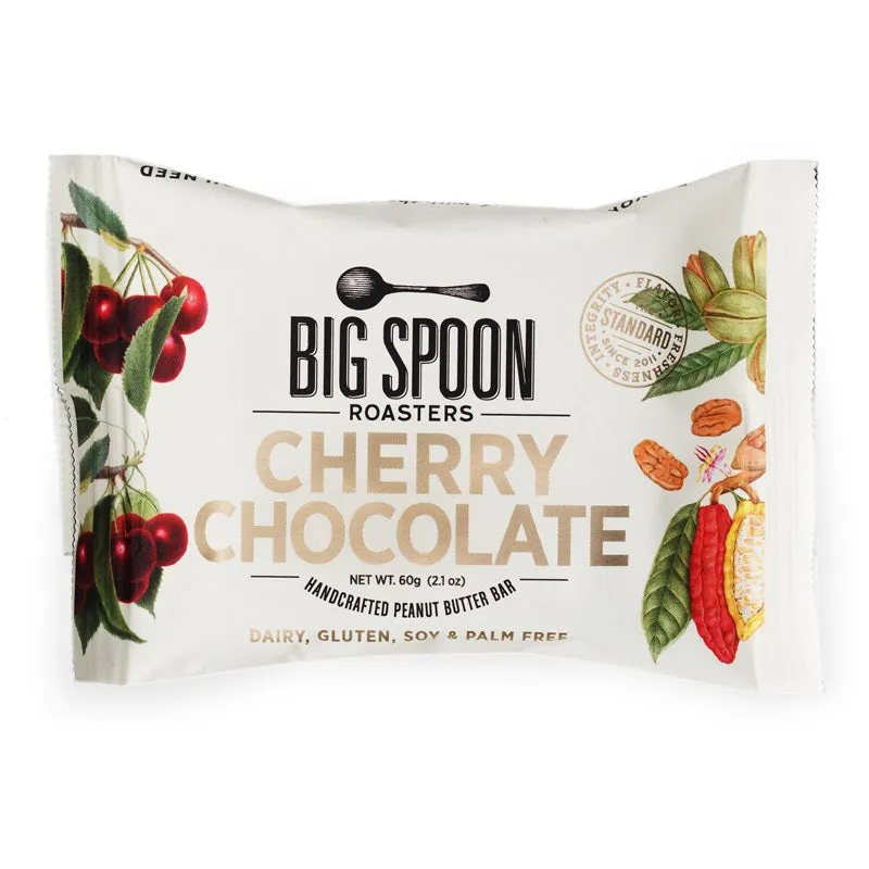 BIG SPOON ROASTERS - CHERRY CHOCOLATE PEANUT SNACK BAR