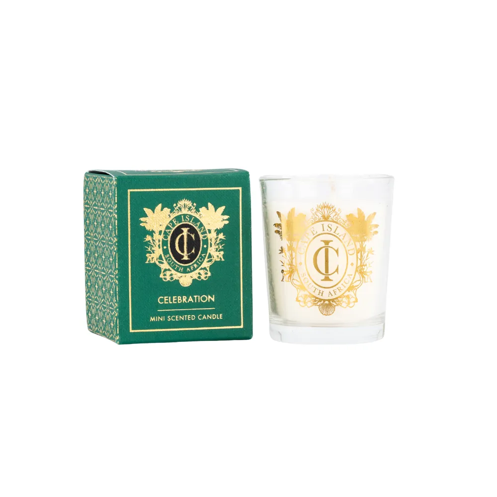 Cape Island Celebration Candle Mini Green