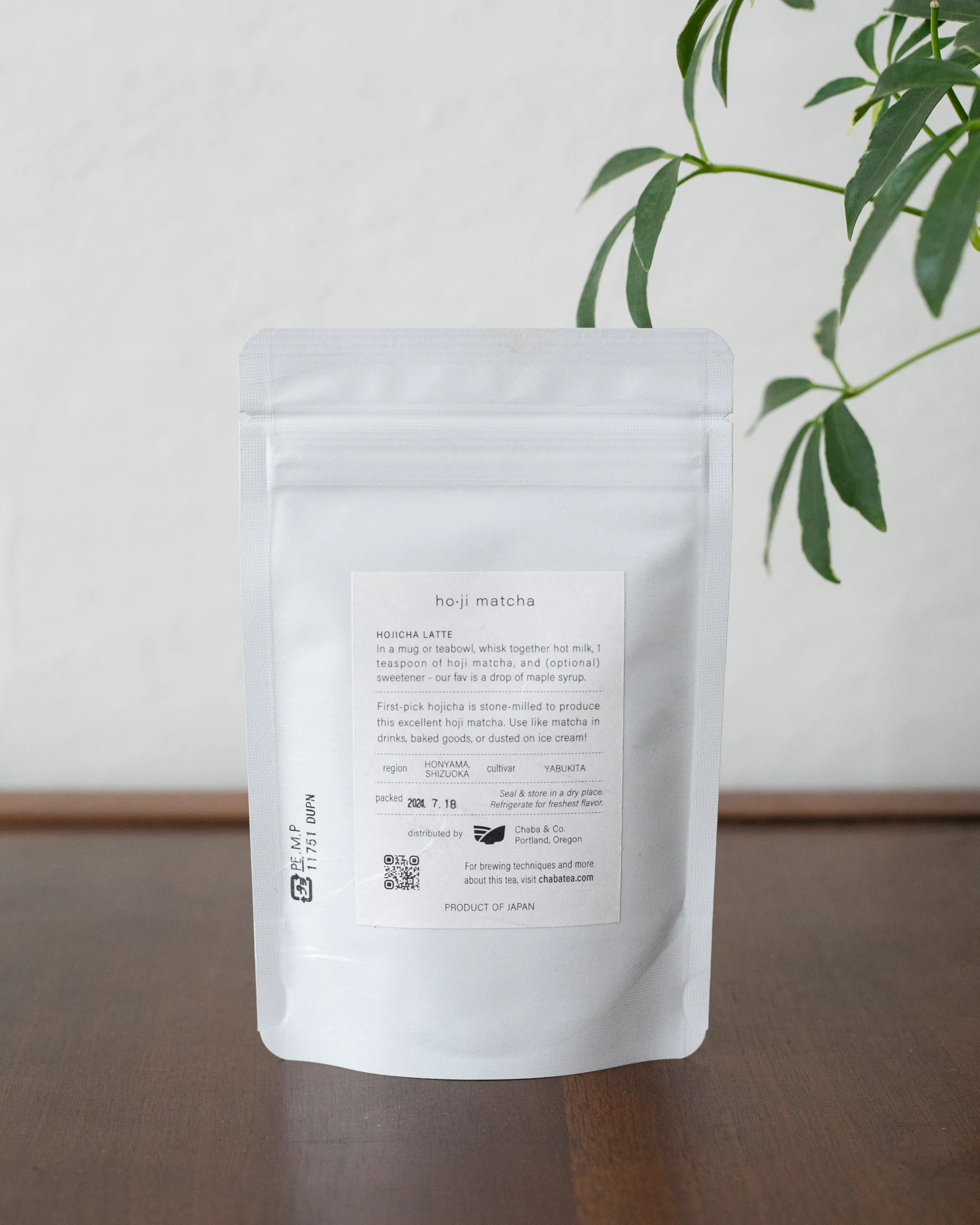 Chaba & Co, Hoji Matcha