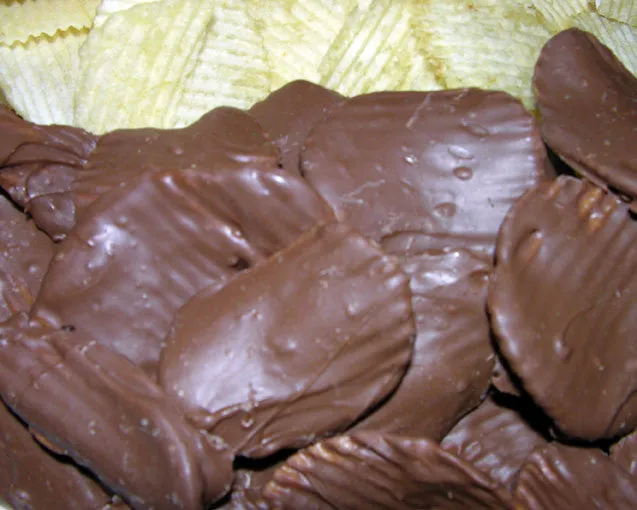 Chocolate Covered Potato Chips, Gift Box