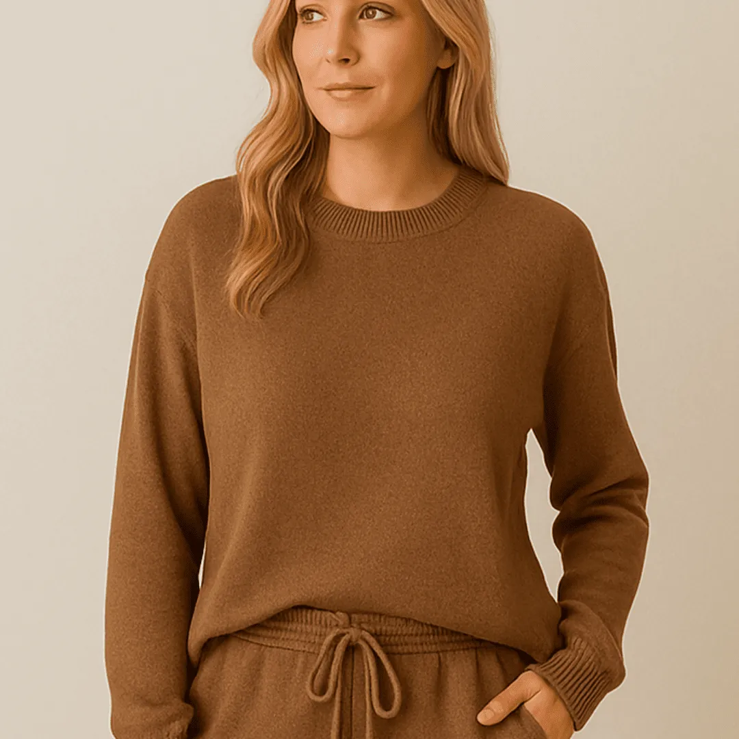 Chocolate Knit Jumper