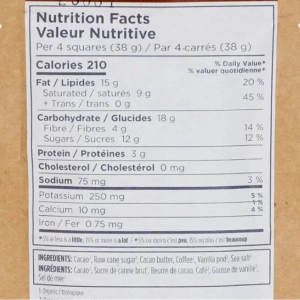Coffee Crunch Chocolate Bar
