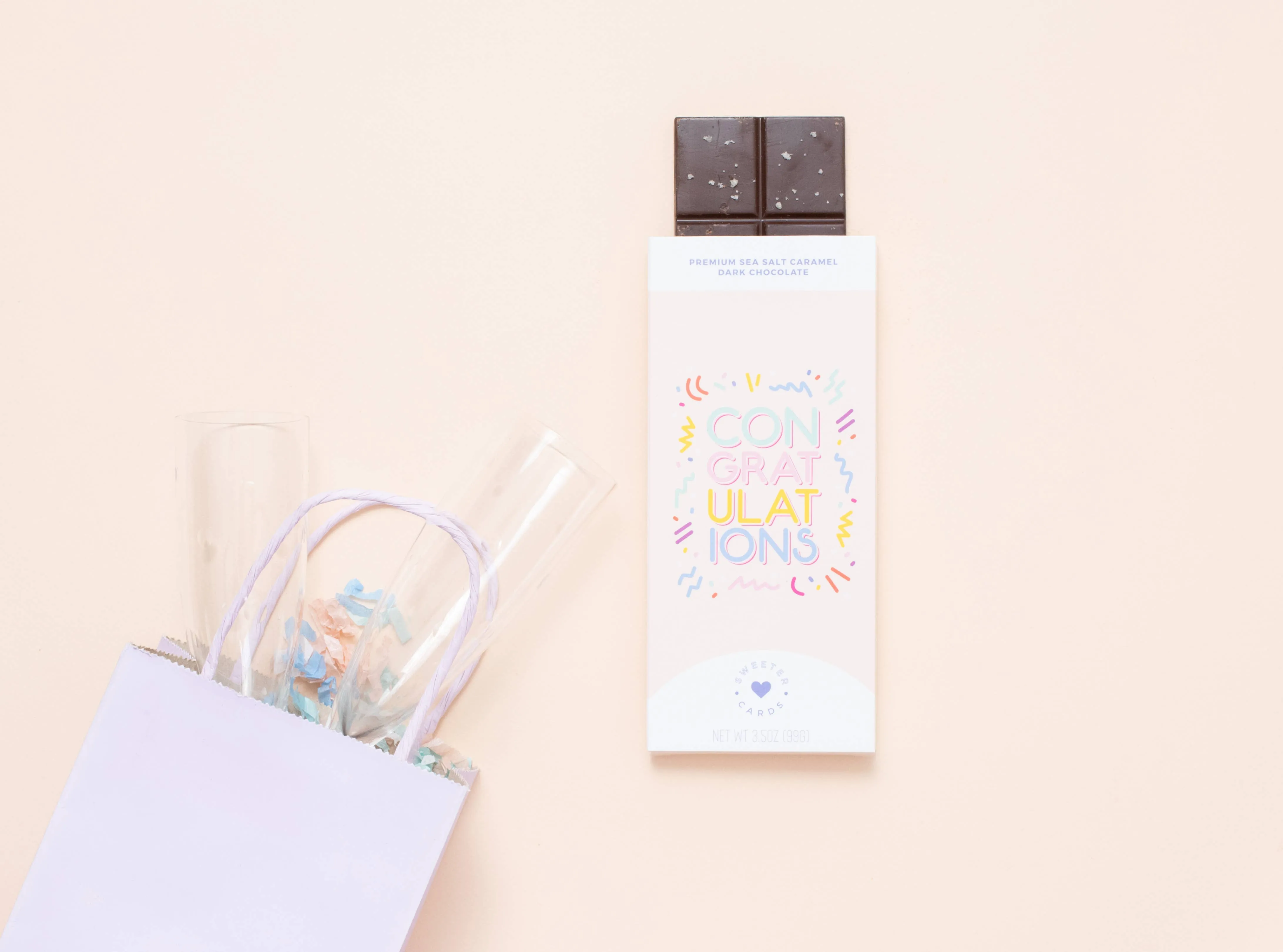 Congratulations Chocolate Bar & Greeting Card