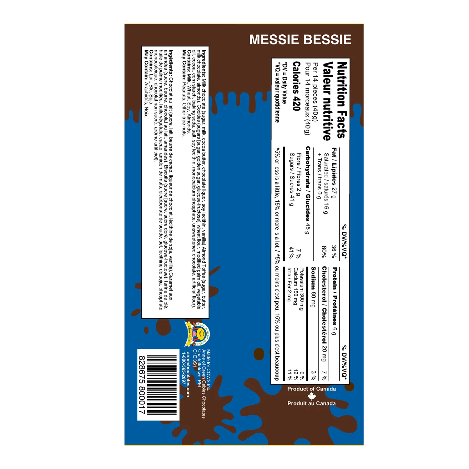 COW Bar - Messie Bessie