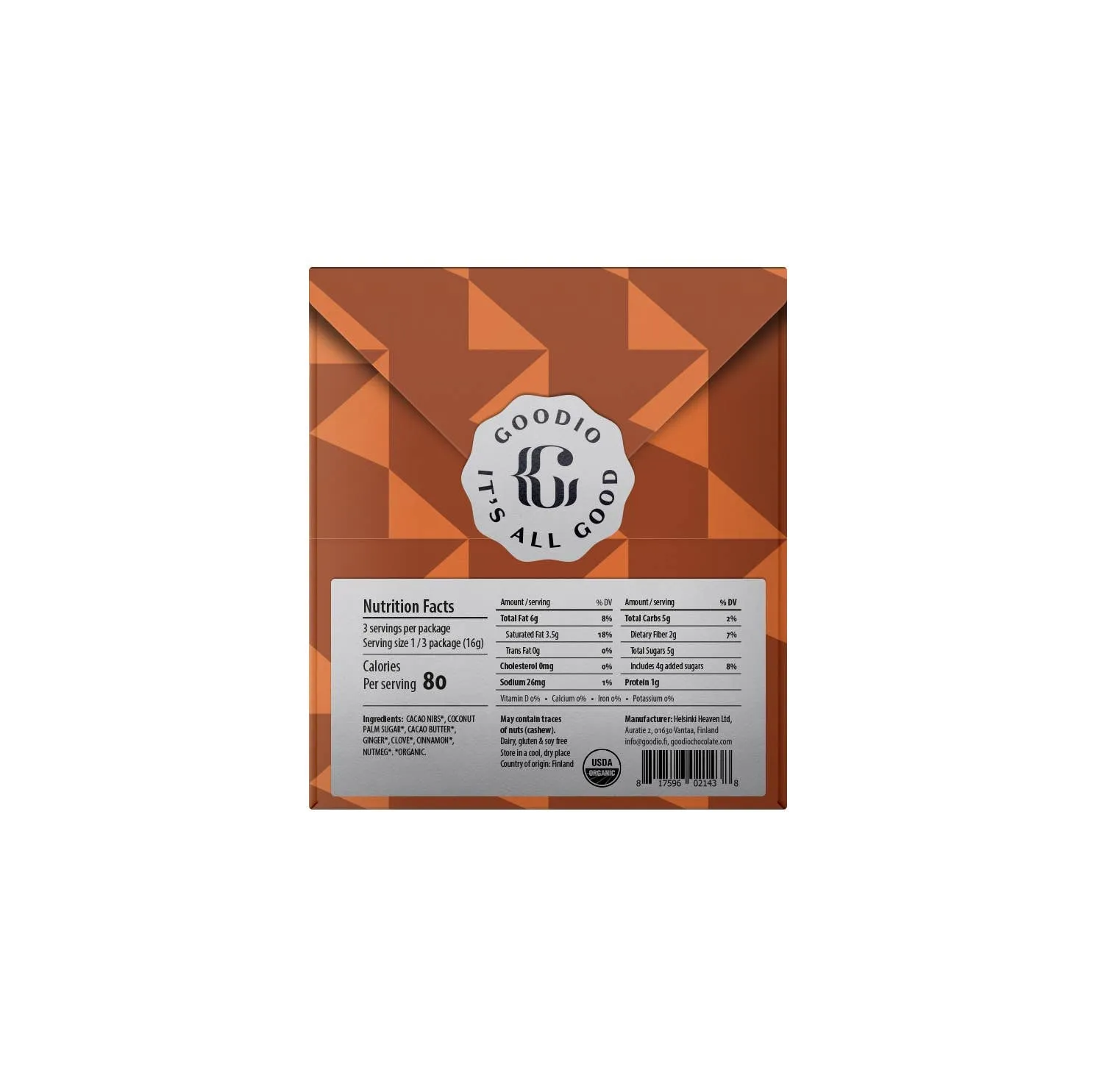 Craft Chocolate ~ Pumpkin Spice