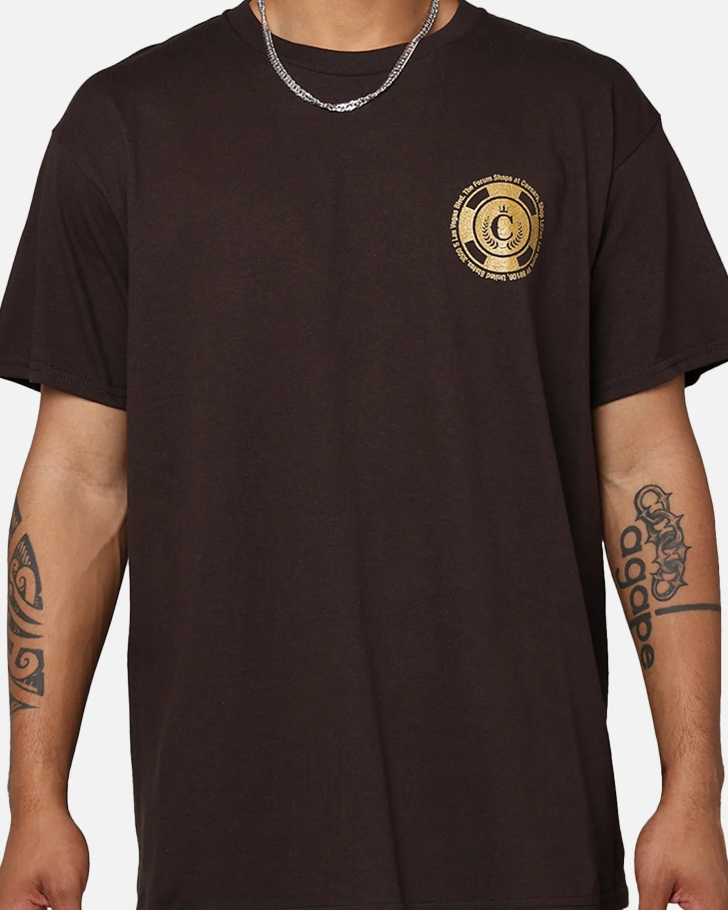 Culture Kings Vegas T-Shirt Dark Chocolate