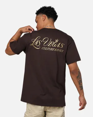 Culture Kings Vegas T-Shirt Dark Chocolate