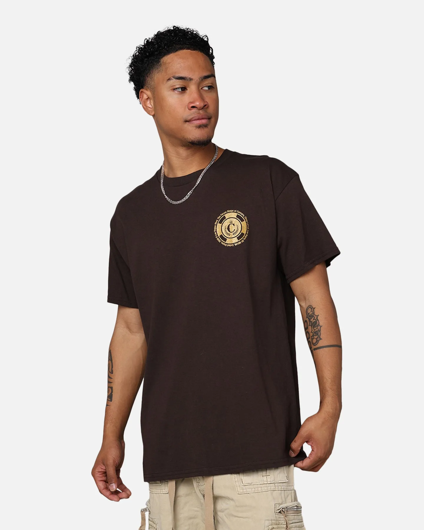 Culture Kings Vegas T-Shirt Dark Chocolate