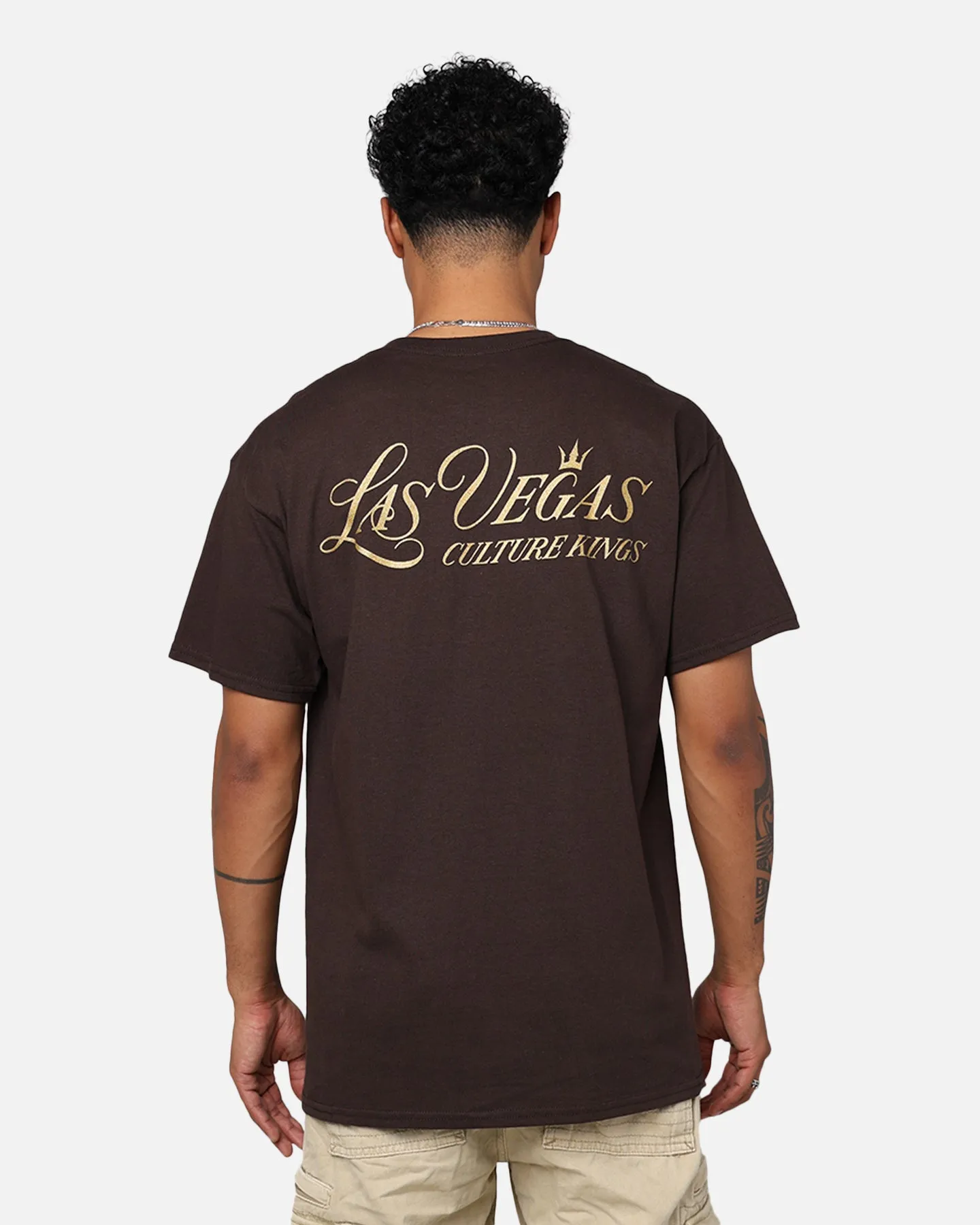 Culture Kings Vegas T-Shirt Dark Chocolate