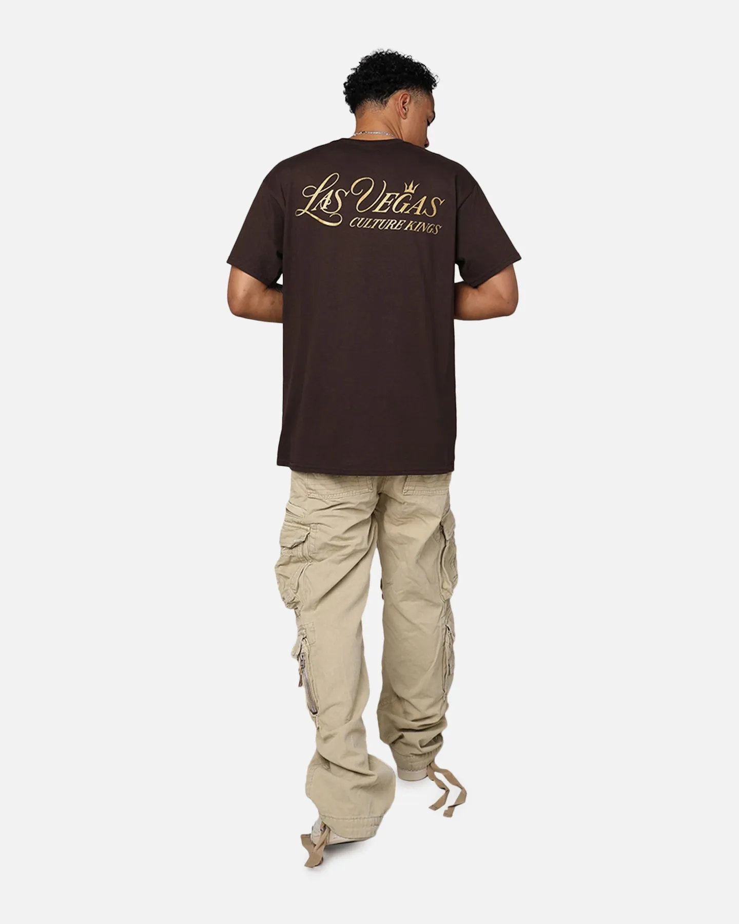 Culture Kings Vegas T-Shirt Dark Chocolate