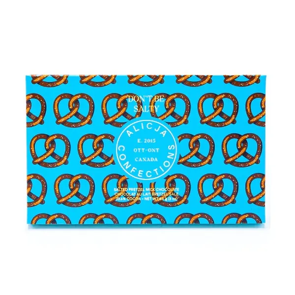Don't Be Salty Salted Pretzel Milk Chocolate Bar