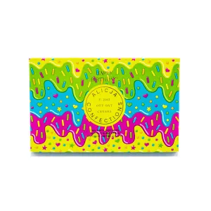 Happy Birthday! Birthday Cake White Chocolate Bar