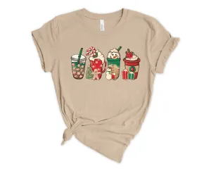 Holiday Drinks Graphic T-Shirt