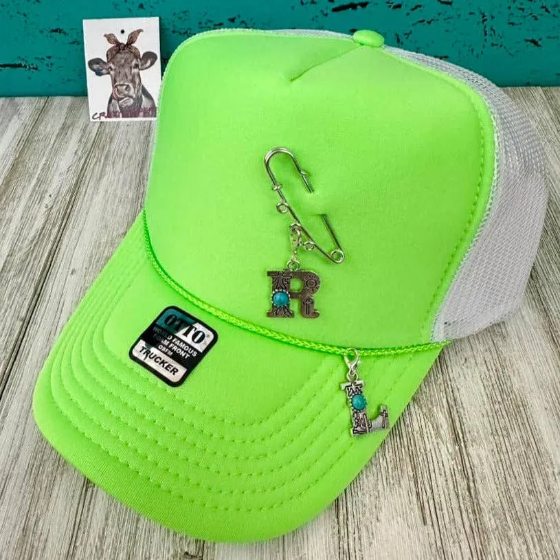 Initial Clip-on Charms: K