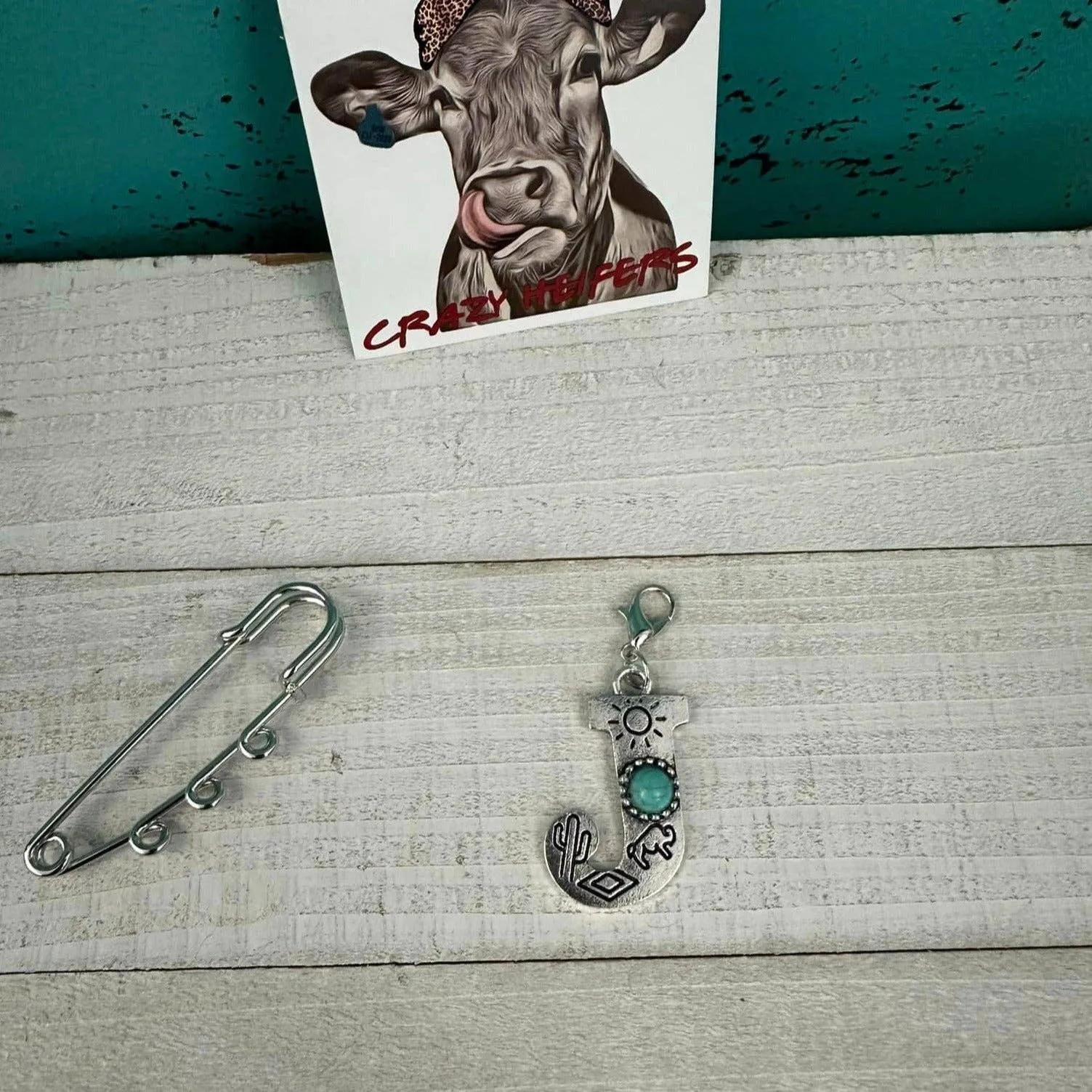 Initial Clip-on Charms: L