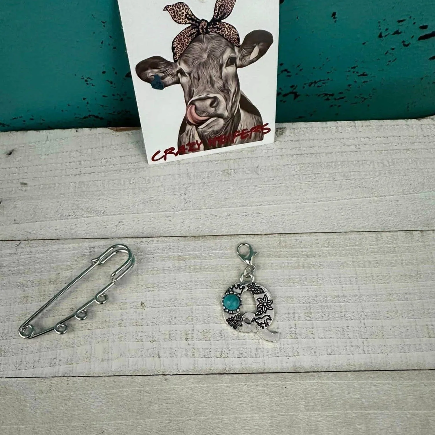Initial Clip-on Charms: L