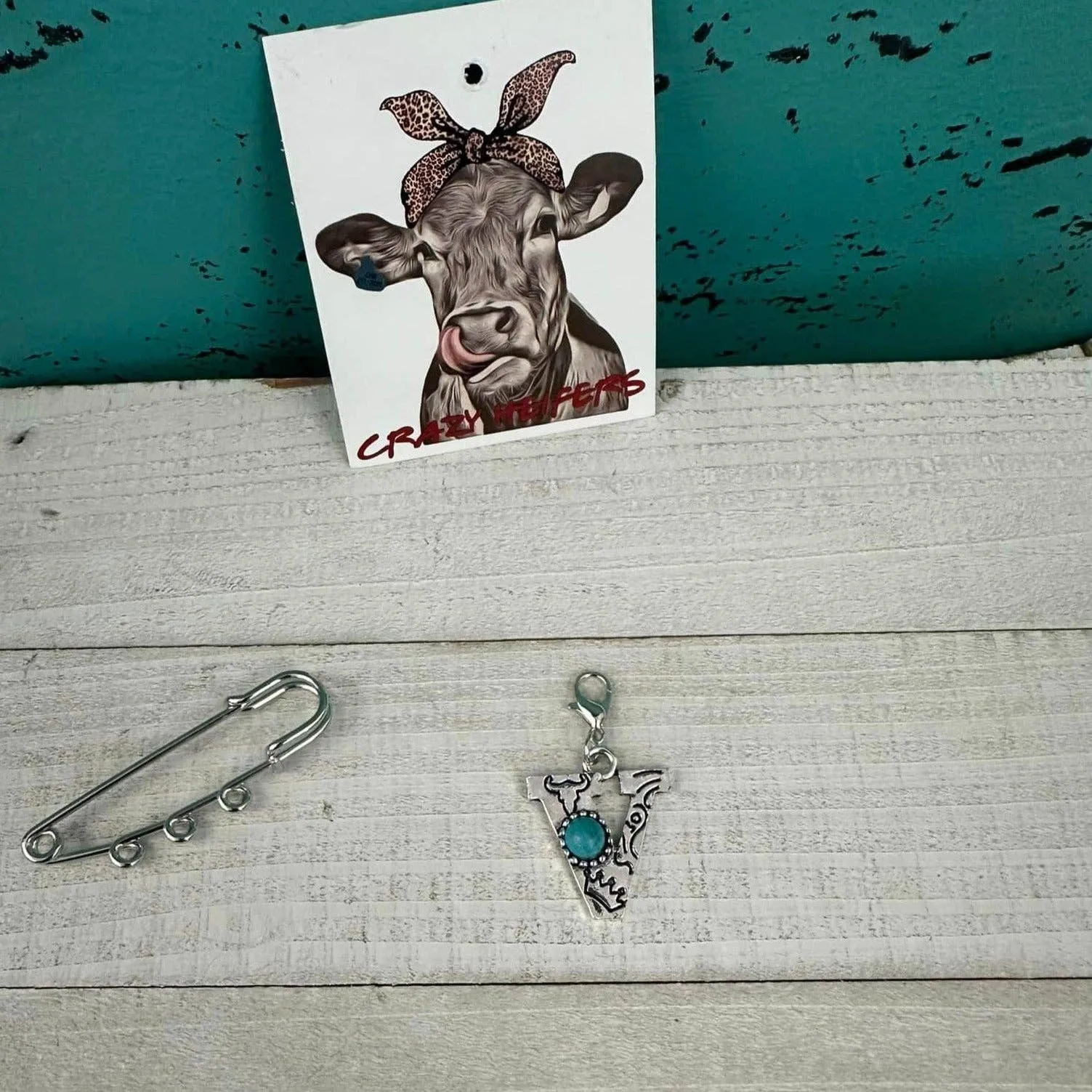 Initial Clip-on Charms: L