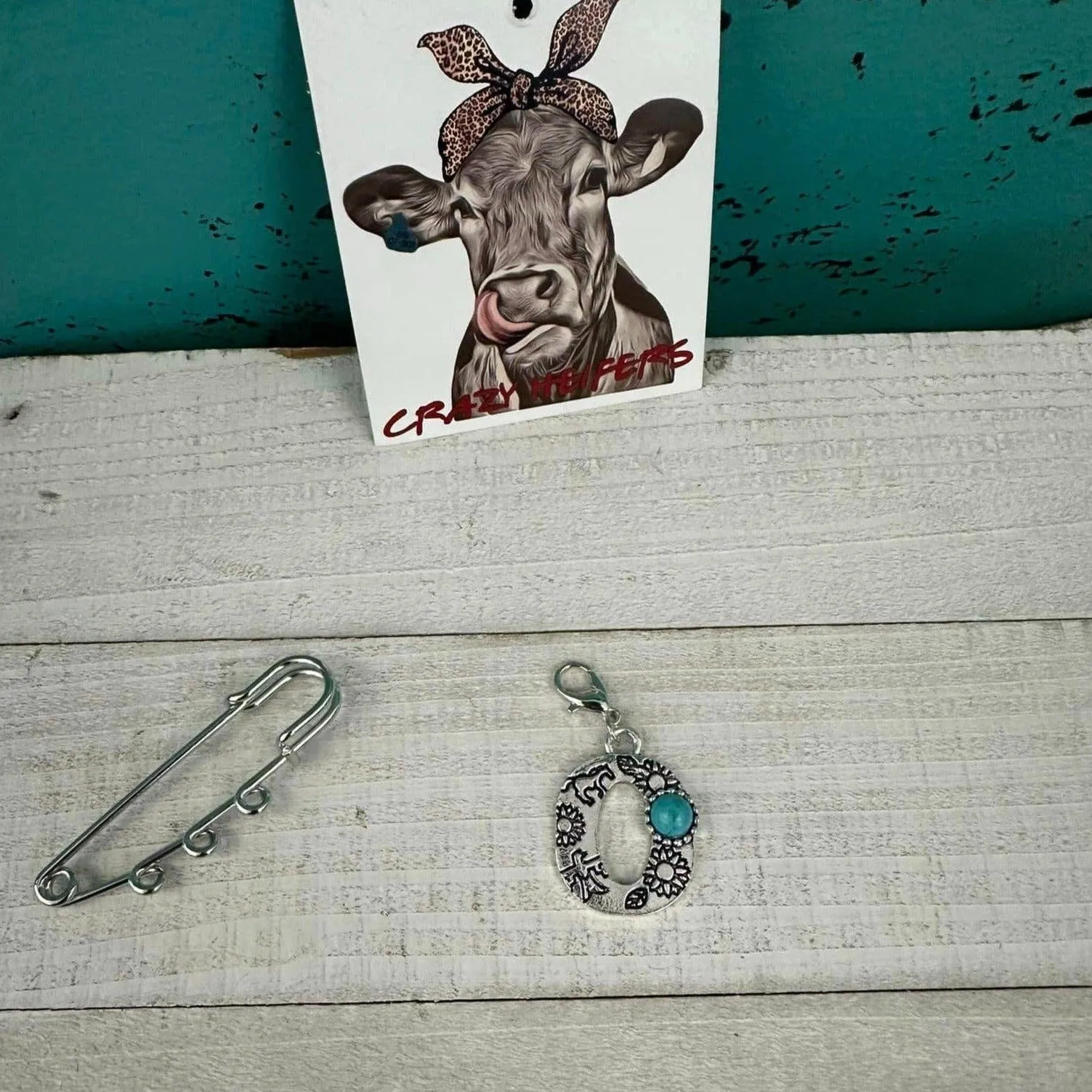 Initial Clip-on Charms: L