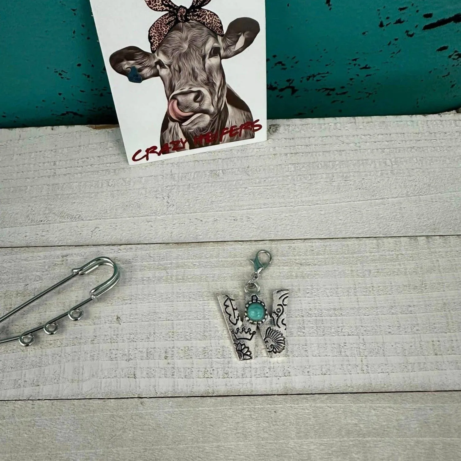 Initial Clip-on Charms: L