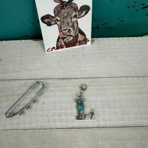 Initial Clip-on Charms: L