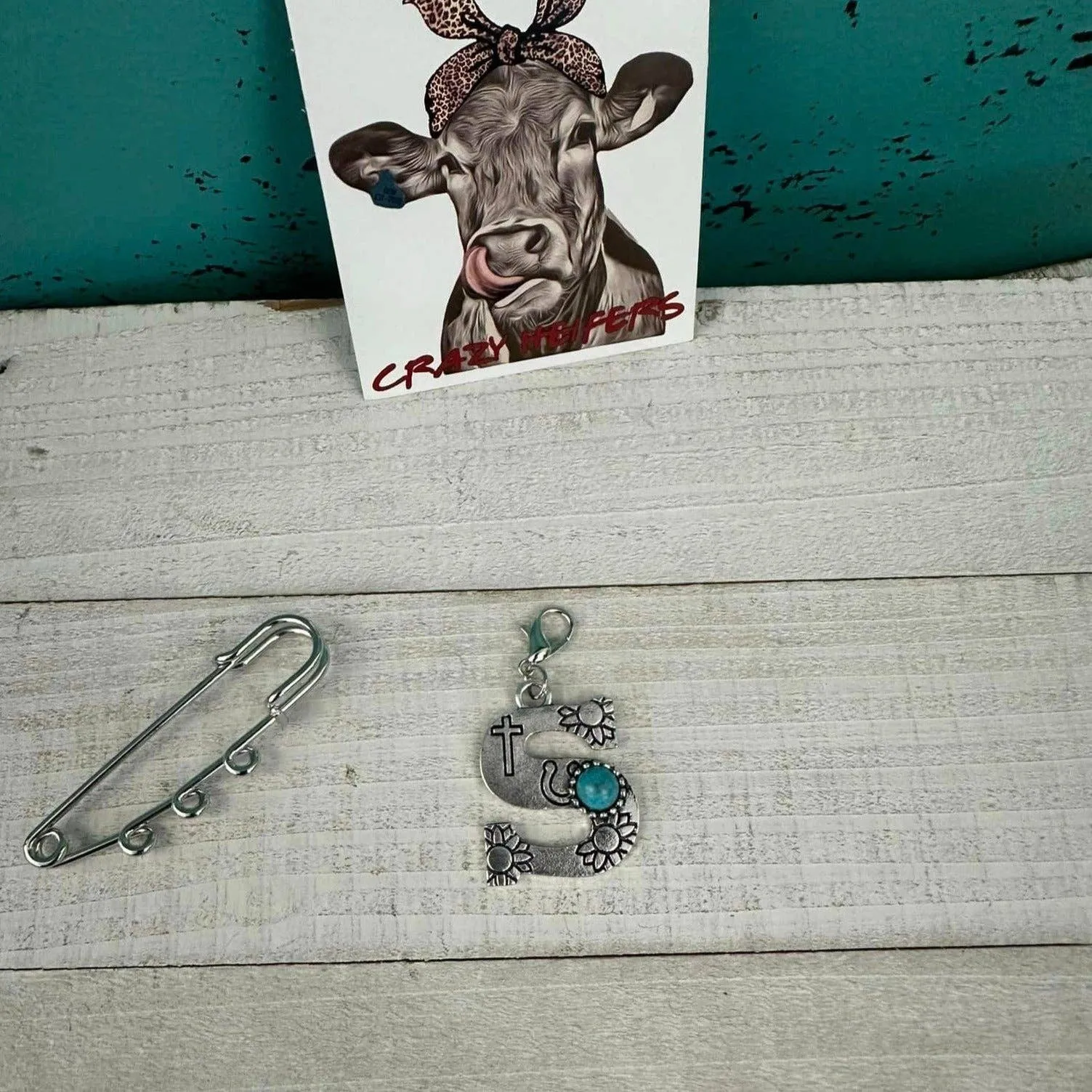 Initial Clip-on Charms: L