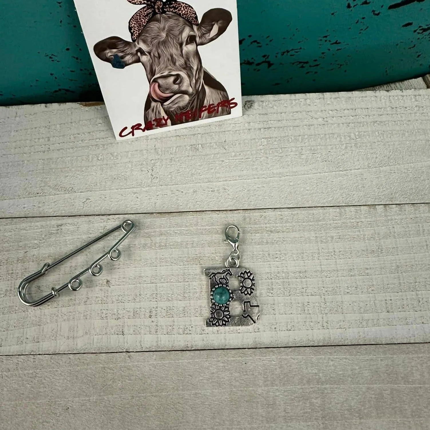 Initial Clip-on Charms: L