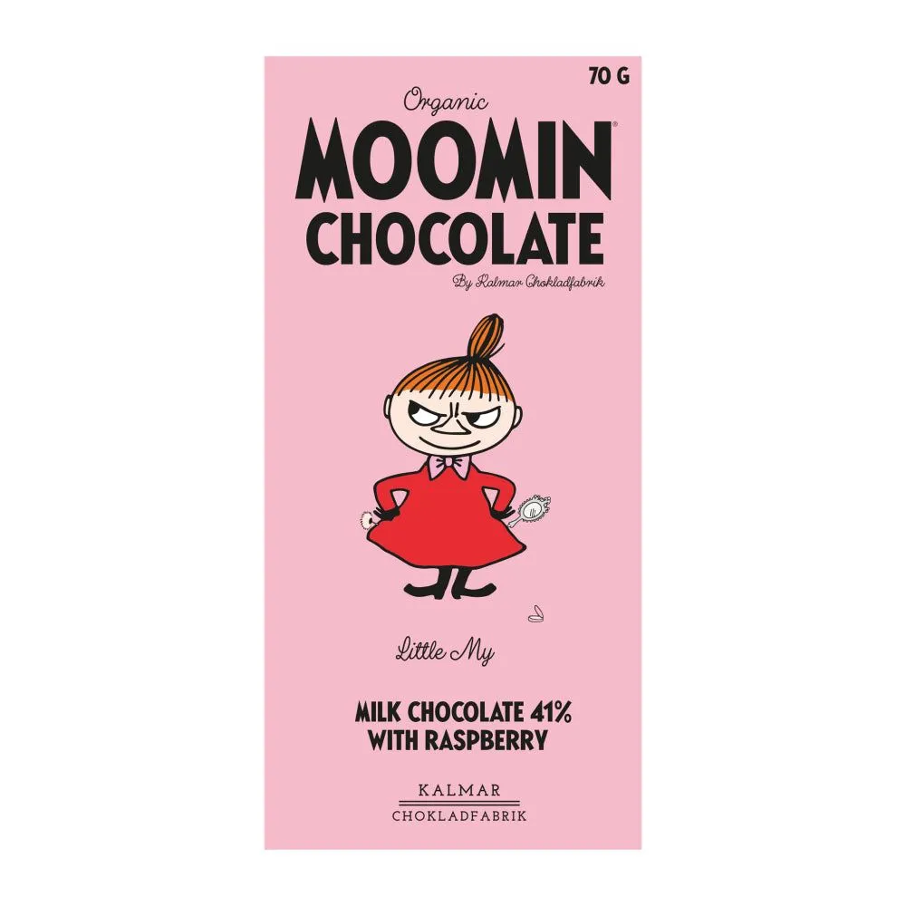 Little My Milk Chocolate with Raspberry - Kalmar Chokladfabrik