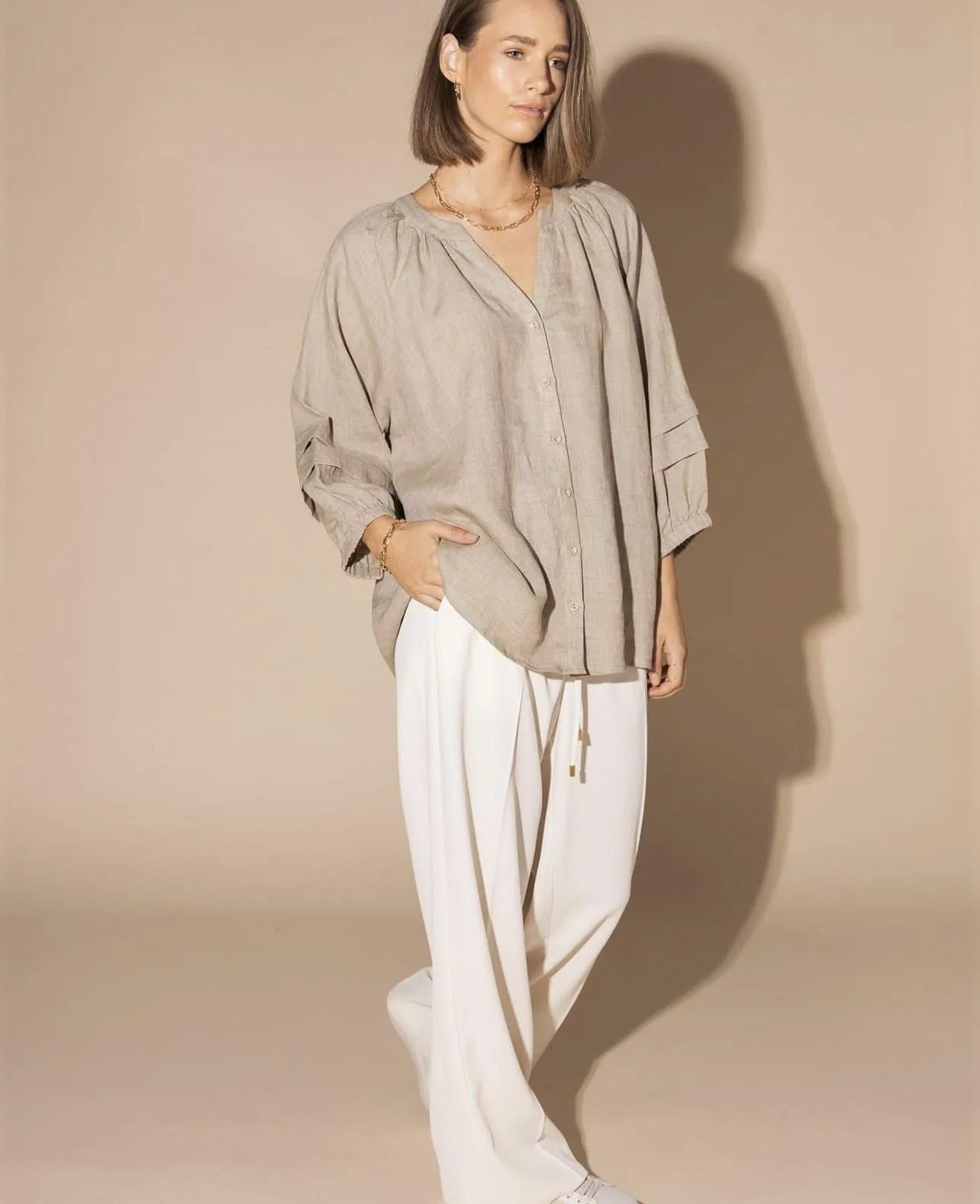 Loughlin River Pant - Milk