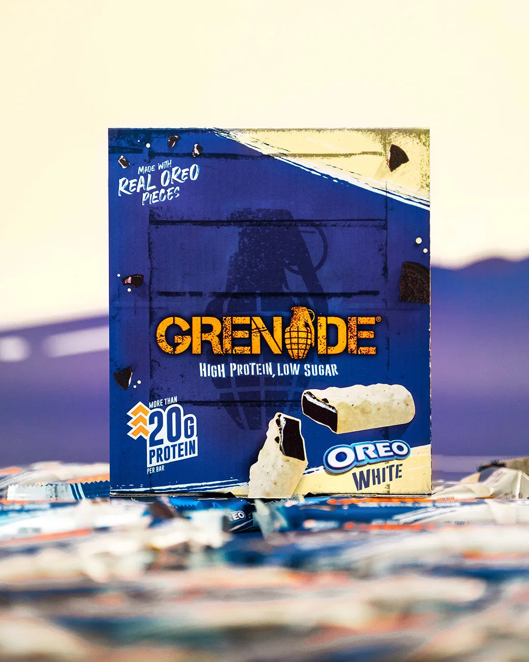 OREO White Protein Bar - FREE SHIP