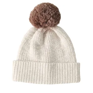 Organic Cotton Beanie | Milk Chocolate