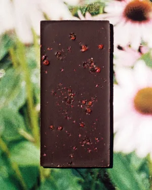 Pink Peppercorn Chocolate Bar