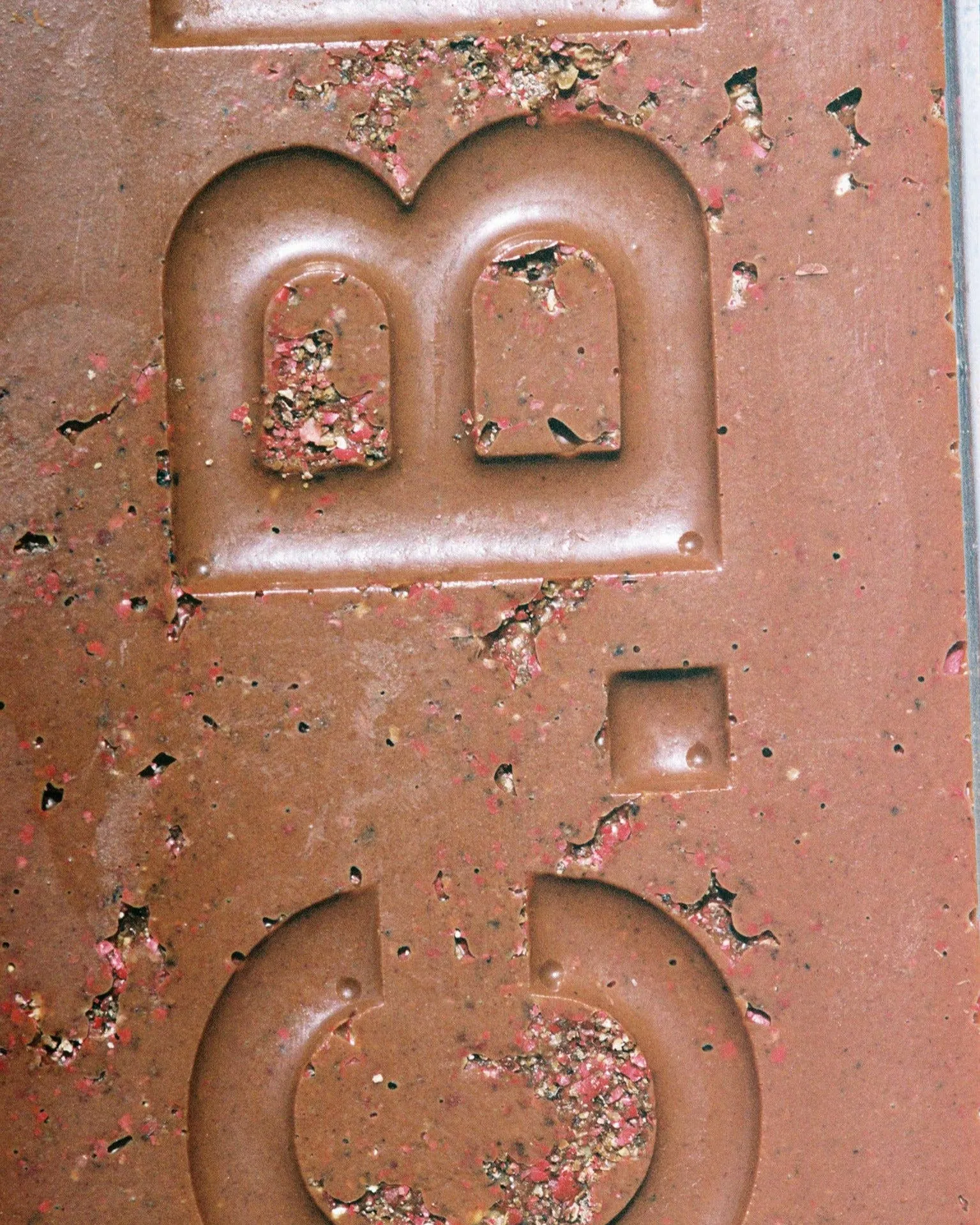 Pink Peppercorn Chocolate Bar
