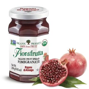 Rigoni Organic Pomegranate Fruit Spread 8.8 0z