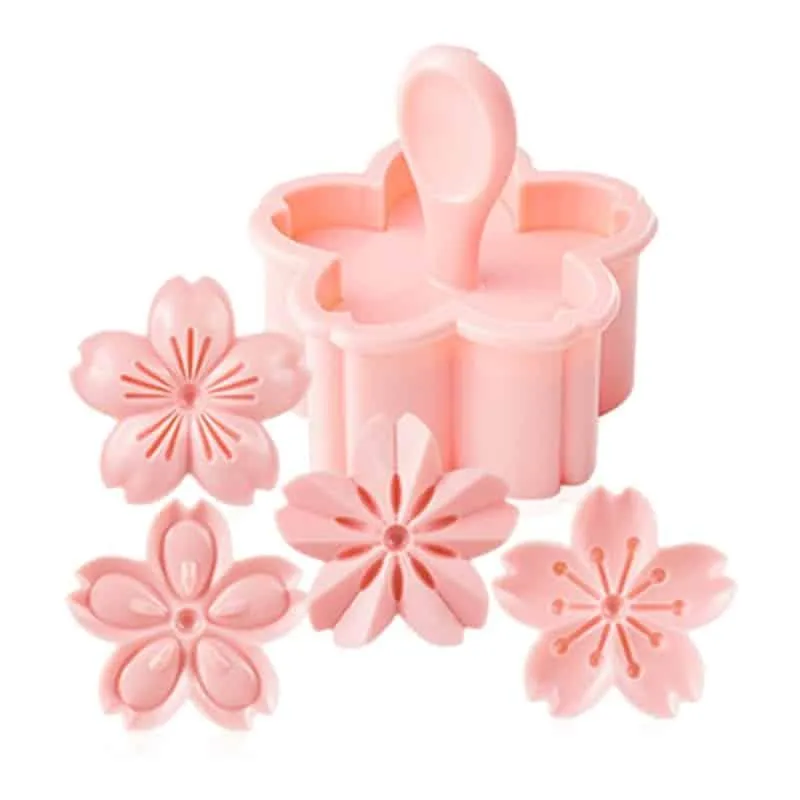 Set of 6 Chocolate Stamps in Shape of Flower