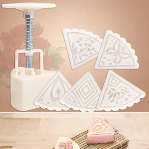 Set of 6 Chocolate Stamps in Shape of Flower