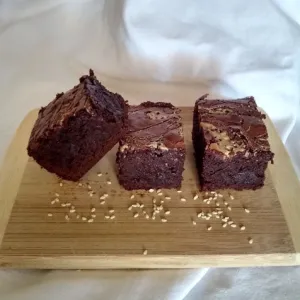 Tahini Brownies GF