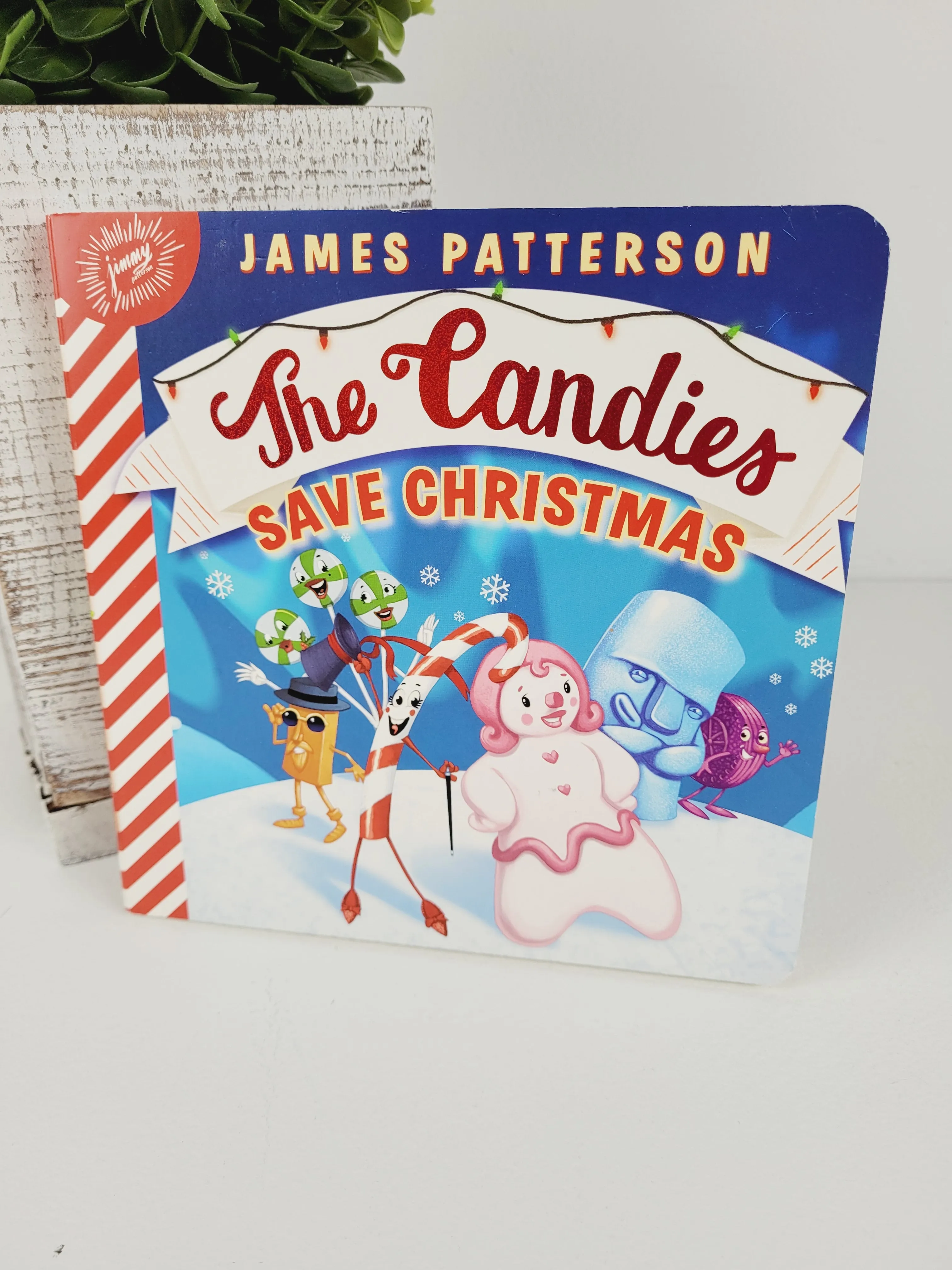 THE CANDIES SAVE CHRISTMAS BOARD BOOK PRE-LOVED