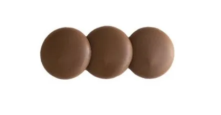 Weiss Ceiba Organic 42% Chocolate Discs 1lb