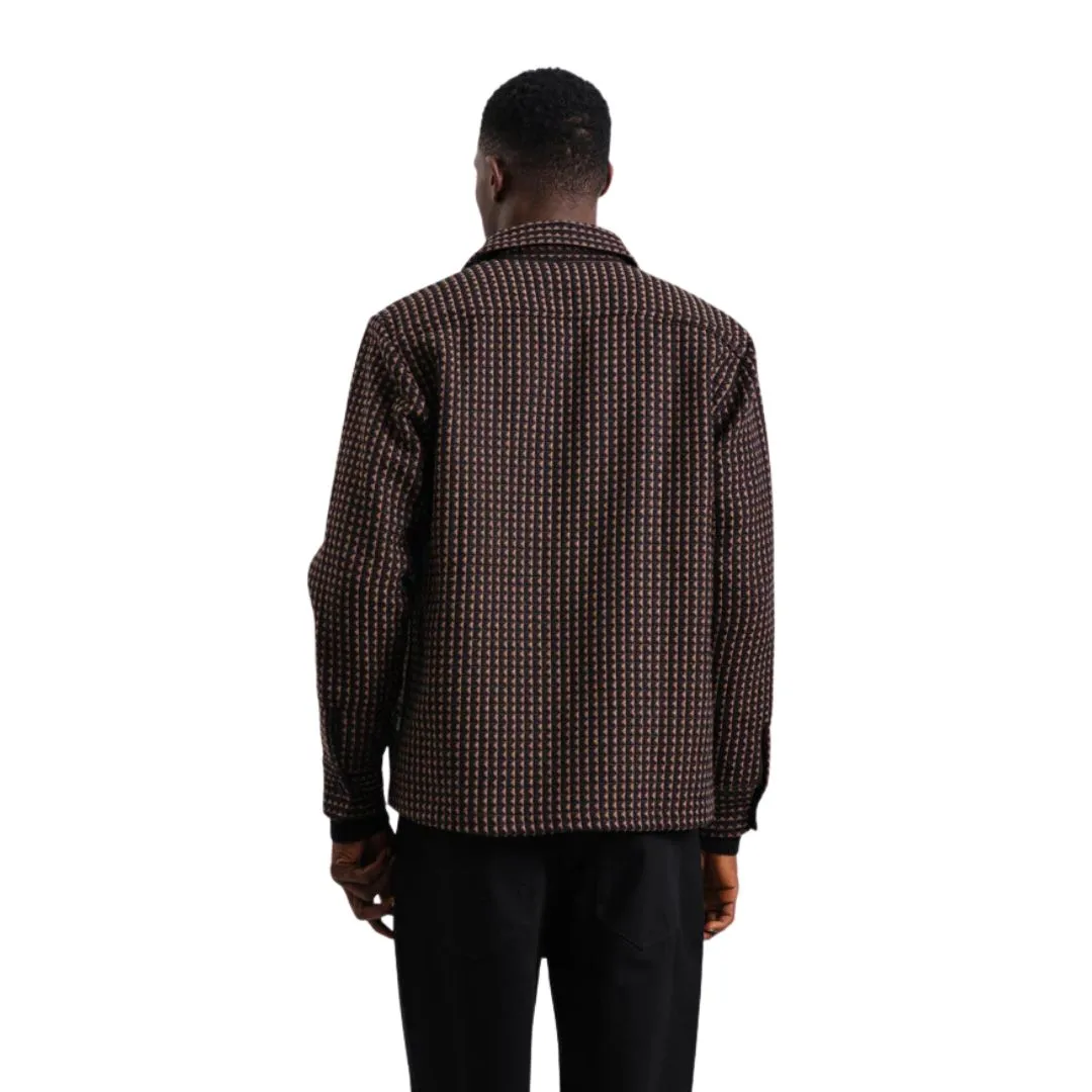 Whiting Overshirt Frome (Black   Beige)