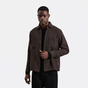 Whiting Overshirt Frome (Black   Beige)
