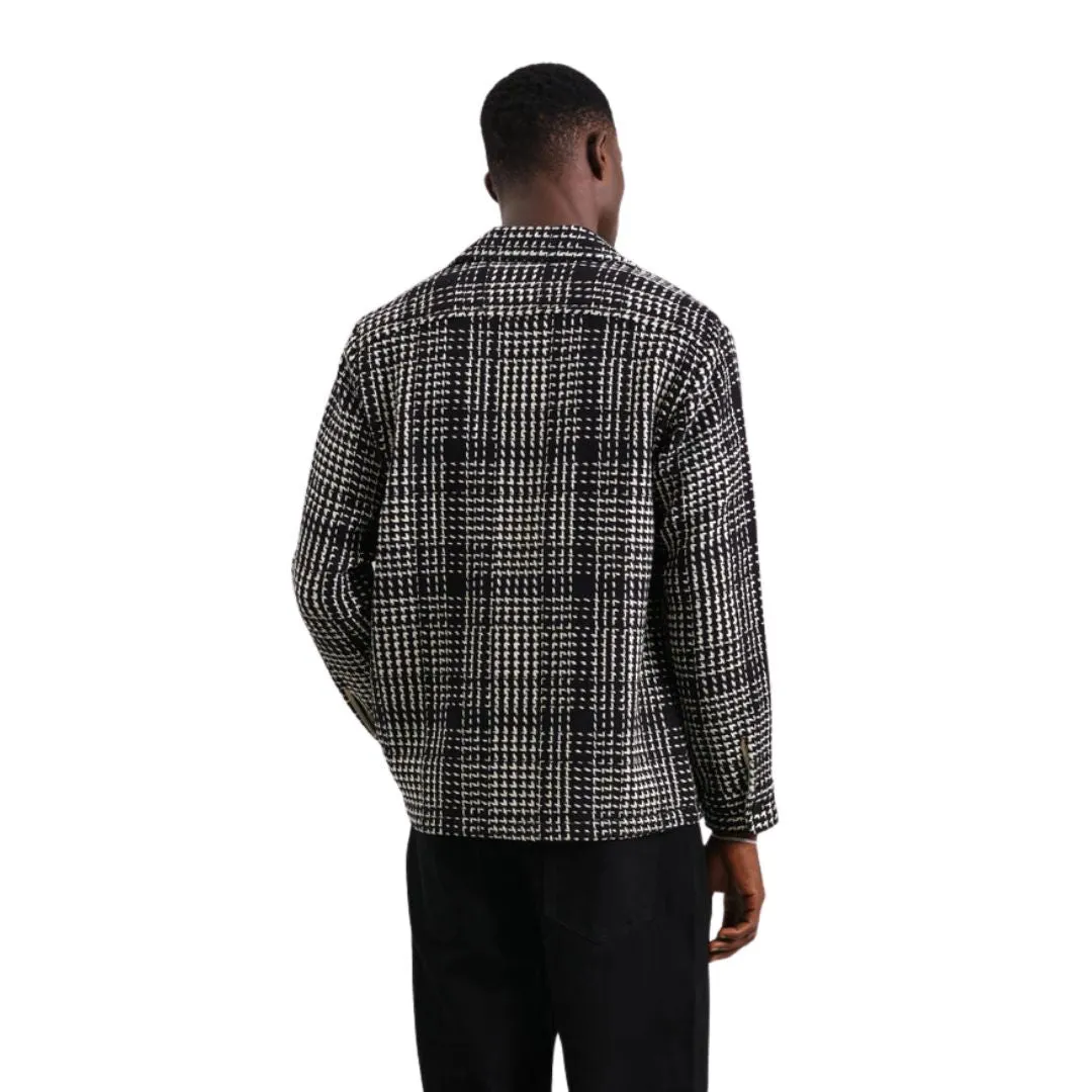 Whiting Overshirt Twin Weave (Black)