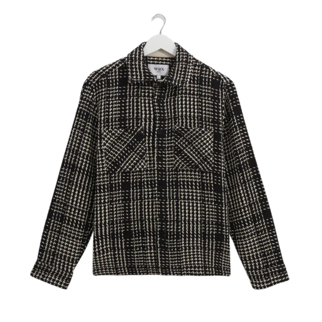 Whiting Overshirt Twin Weave (Black)