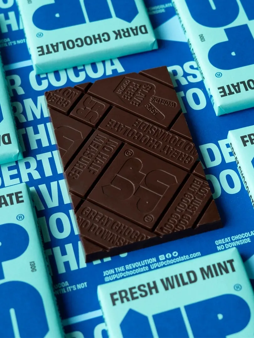 Wild Mint Dark Chocolate Bar